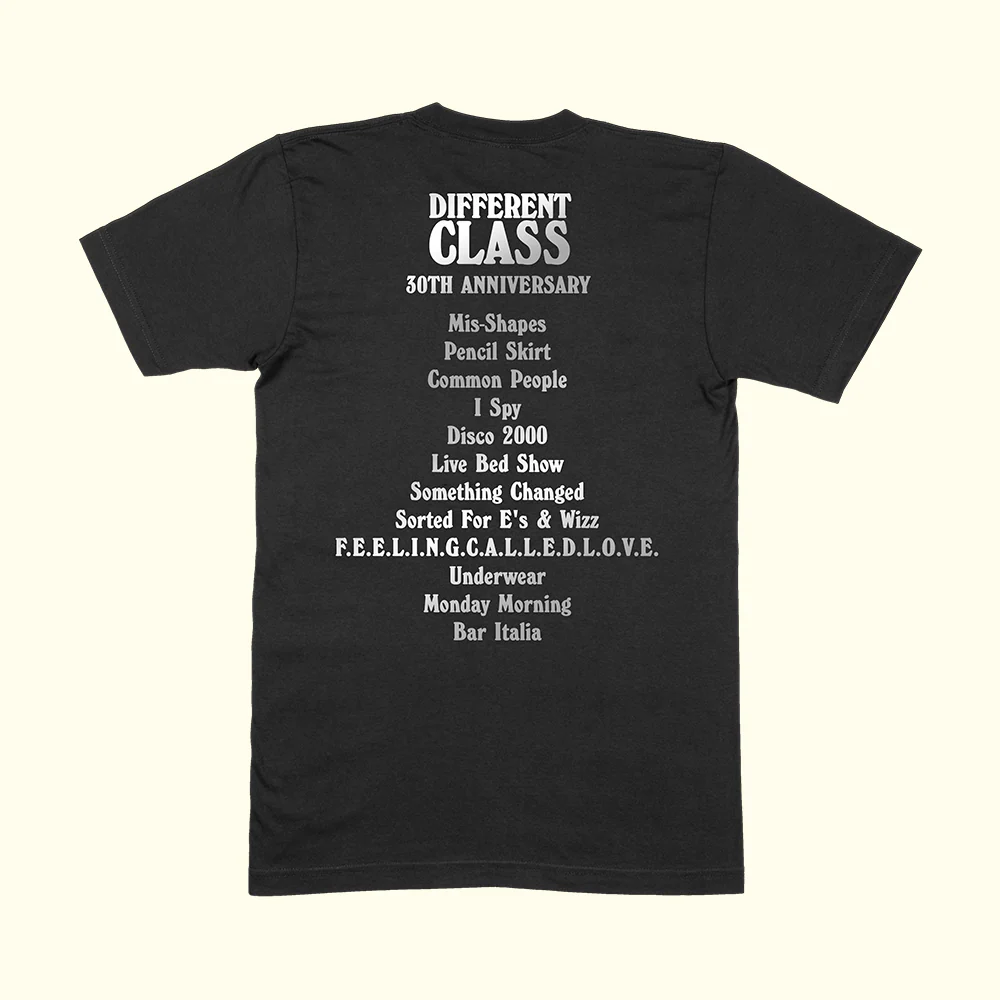 DC30 Silver Logo T-Shirt Black - Image 3