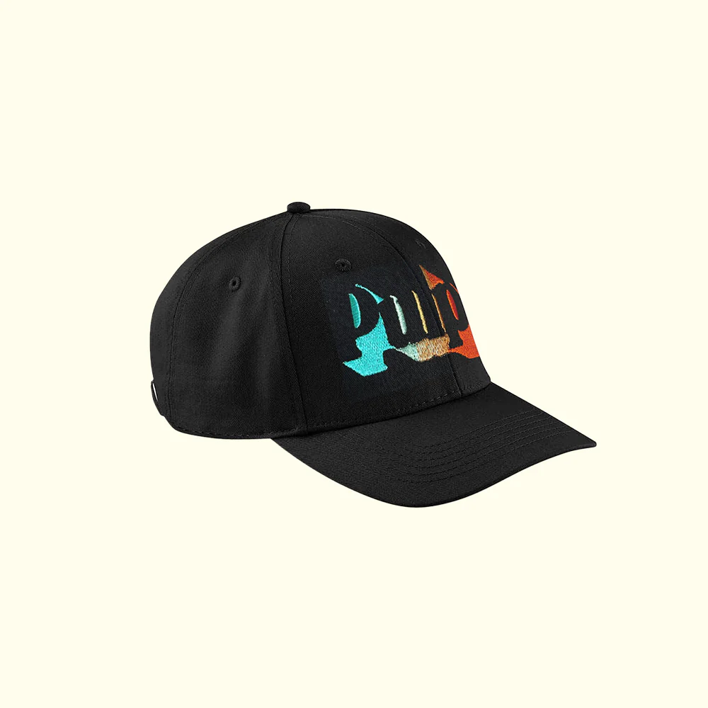 Gradient Logo Black Cap
